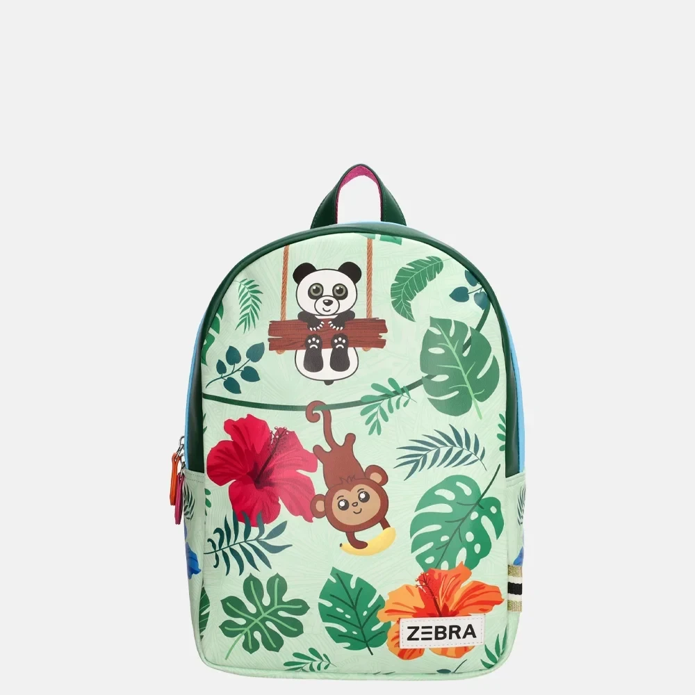 Σακίδιο Πλάτης Backpack Πράσινη Ζούγκλα Jungle, Zebra